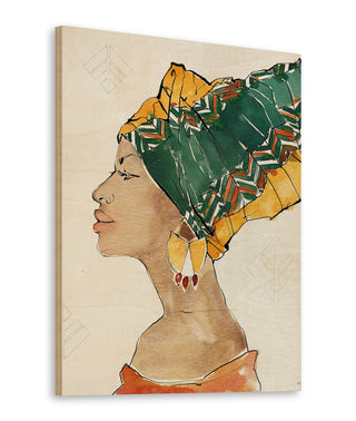 African Flair VII Print