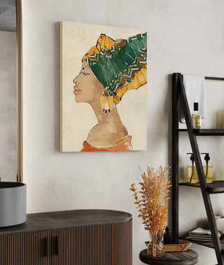 African Flair VII Print