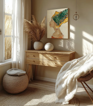 African Flair VII Print