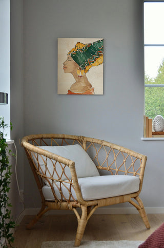 African Flair VII Print