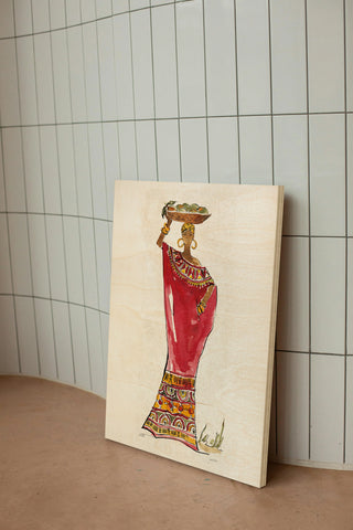 African Flair VIII Print