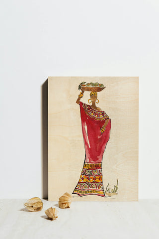 African Flair VIII Print