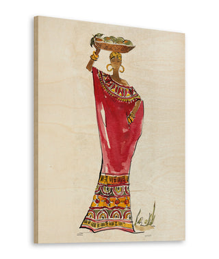 African Flair VIII Print