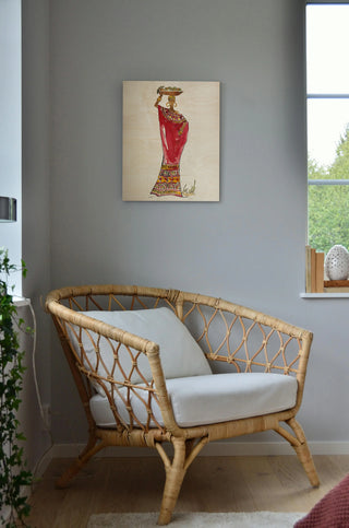 African Flair VIII Print