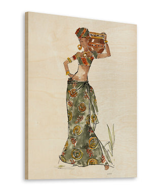 African Flair IX Print