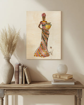 African Flair X Print