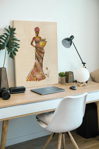 African Flair X Print