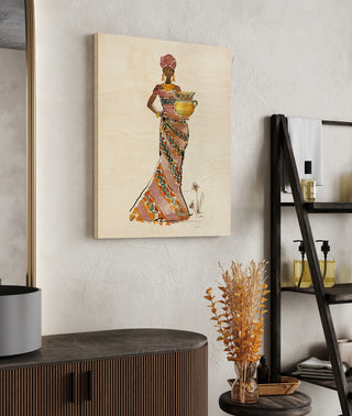 African Flair X Print