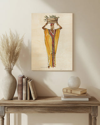 African Flair XI Print