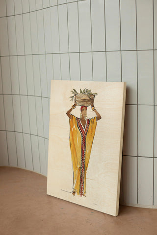 African Flair XI Print