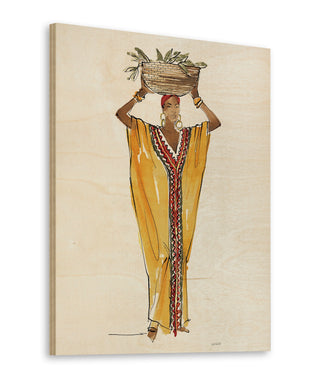African Flair XI Print
