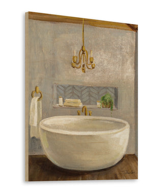 Attic Bathroom II Crop Print