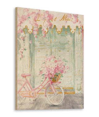 Pastel Paris I Crop Print