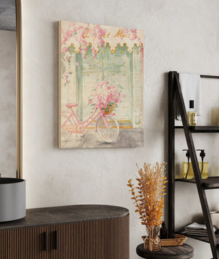 Pastel Paris I Crop Print