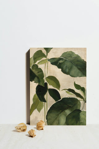 Tropical Study II Crop Print