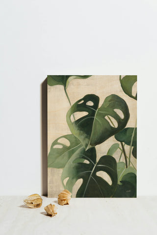 Tropical Study IV Crop Print