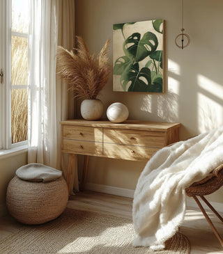 Tropical Study IV Crop Print