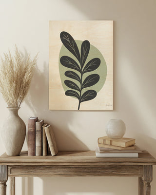Mid Century Modern III Sage Print