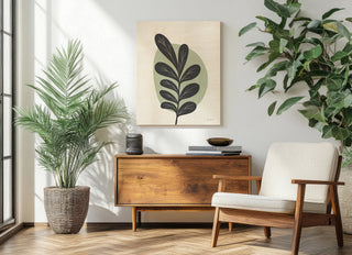 Mid Century Modern III Sage Print