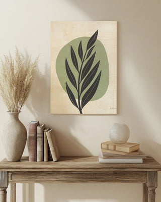 Mid Century Modern IV Sage Print