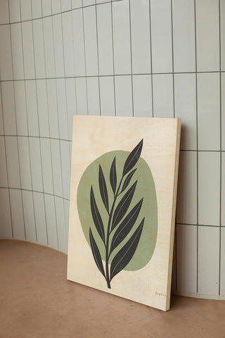 Mid Century Modern IV Sage Print