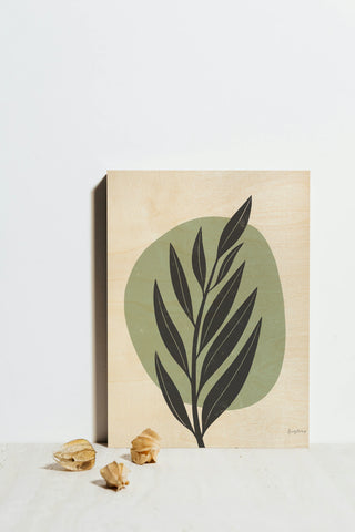 Mid Century Modern IV Sage Print