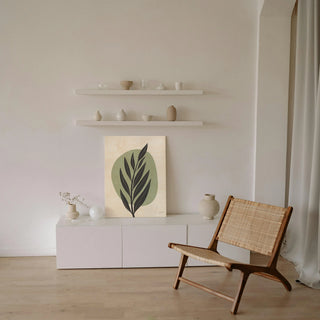 Mid Century Modern IV Sage Print