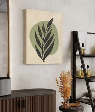 Mid Century Modern IV Sage Print