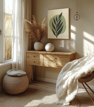 Mid Century Modern IV Sage Print