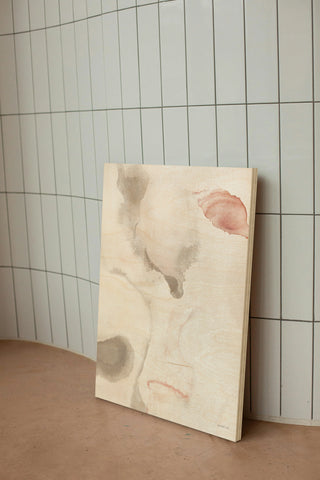 Pastel and Neutral Abstract I Print