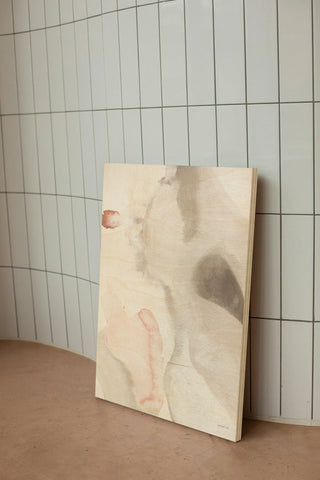 Pastel and Neutral Abstract II Print