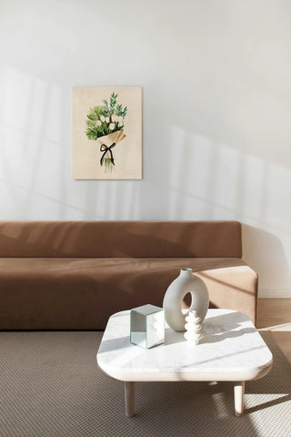 White Tulips Print
