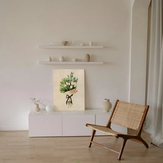 White Tulips Print