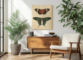Papillons I Crop Print