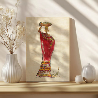African Flair IX B Print