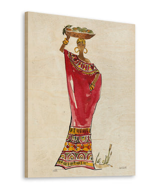 African Flair IX B Print