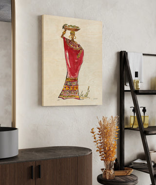 African Flair IX B Print