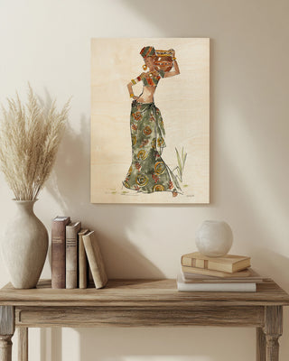 African Flair VIII C Print
