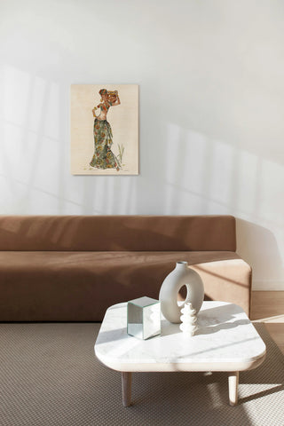 African Flair VIII C Print