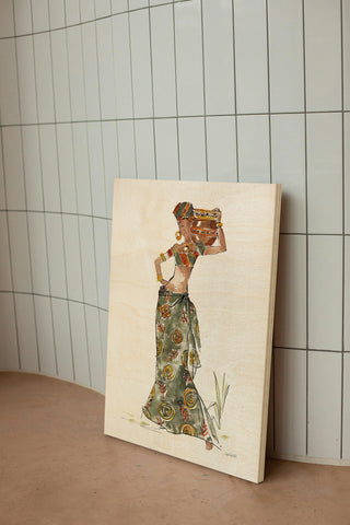 African Flair VIII C Print
