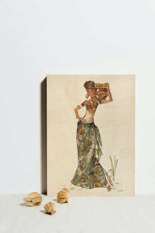 African Flair VIII C Print