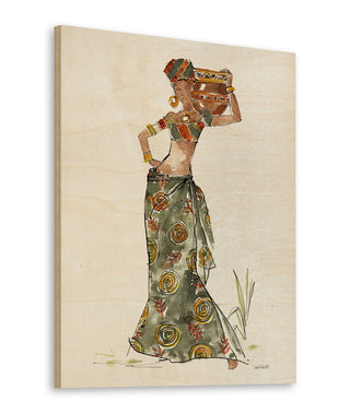 African Flair VIII C Print