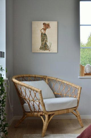 African Flair VIII C Print