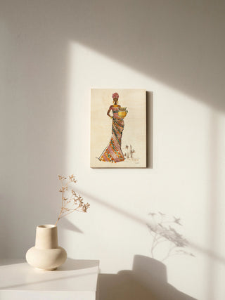 African Flair X C Print