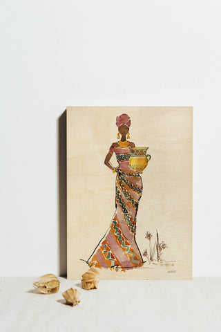 African Flair X C Print