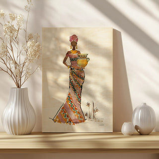 African Flair X C Print