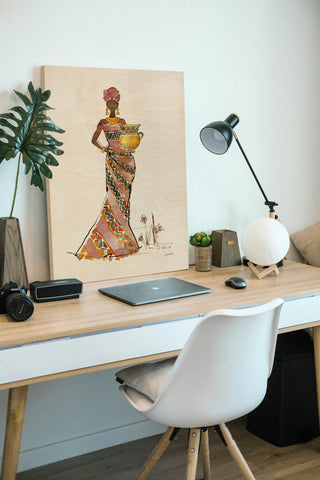 African Flair X C Print