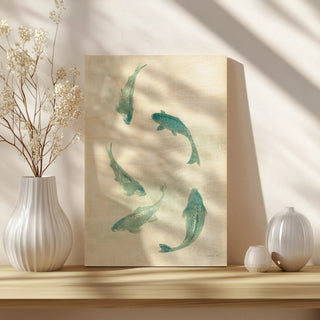 Celadon Koi I Print