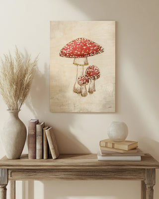 Woodland Mushroom II Print