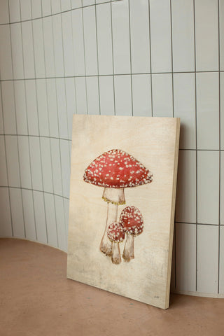 Woodland Mushroom II Print